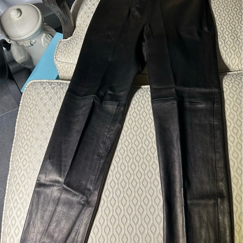 Kenneth Cole Leather pants . New without tags. Never worn